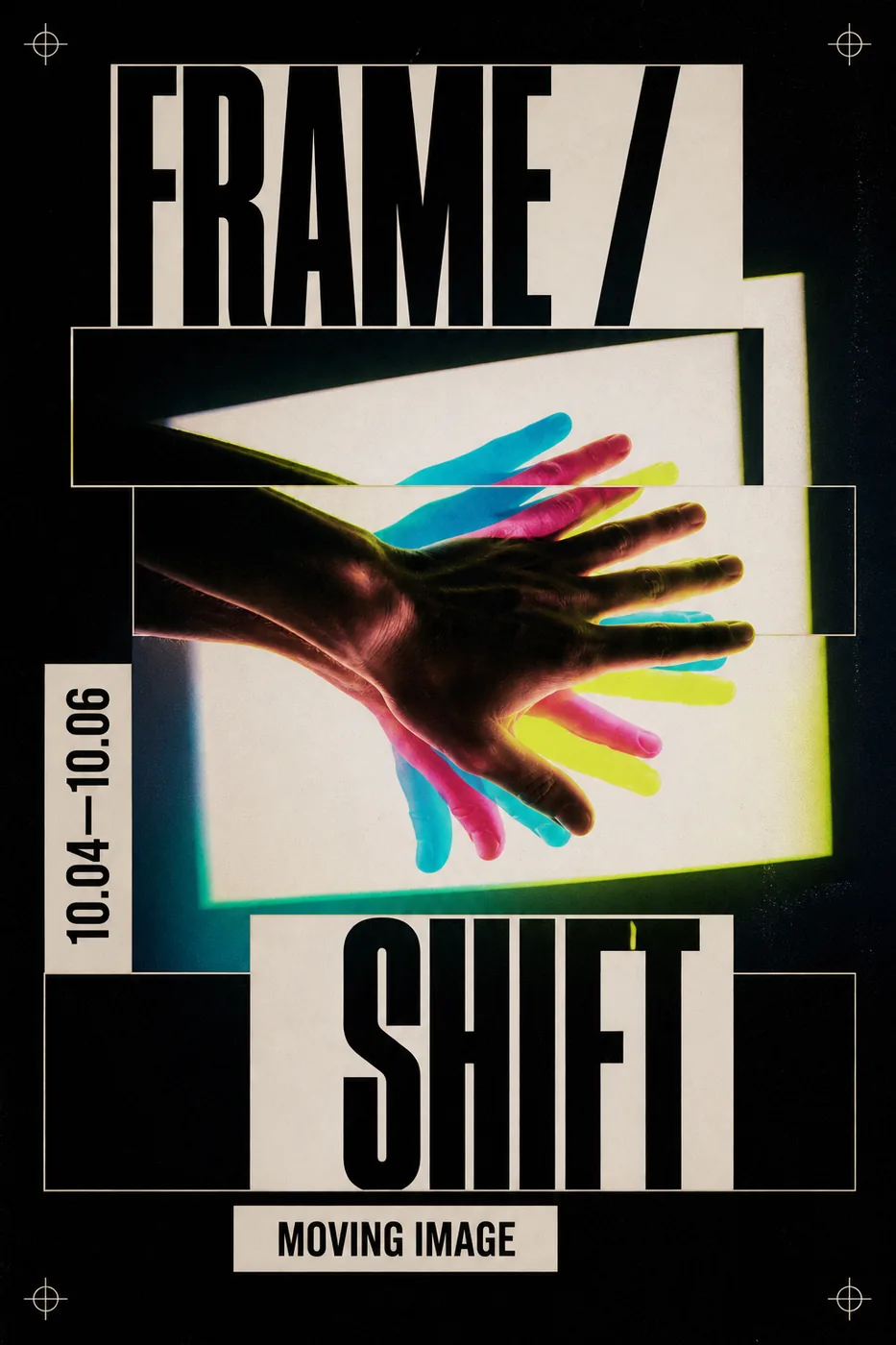 FRAME SHIFT 映画祭ポスターの制作サンプル